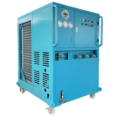 freon gas manufacturing plant oil less compressor  refrigerant reclaim system