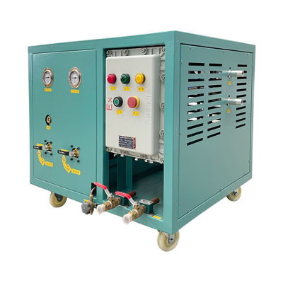 Low Pressure Chiller Maintenance R123 R245fa R514a Refrigerant Recovery Vacuum Charging Machine For Sale