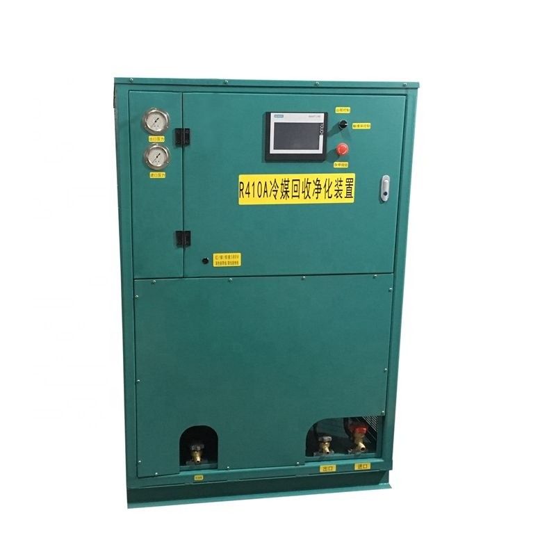 10HP Air Conditioner Refrigerant Recovery Reclaim Machine Ac Recovery Unit Recharge Machine R134a Recycling Charging Machine