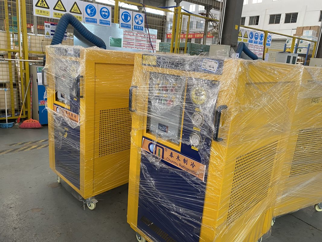 Freon R22 Ac Machine Car Recovery Full Auto Refrigerant Charging Equipment