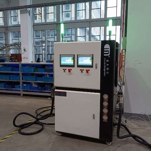 Automatic R600a R32 Refrigerant Charging Equipment Air Conditioner Charging Station A/C Charging Machine R32 R134a