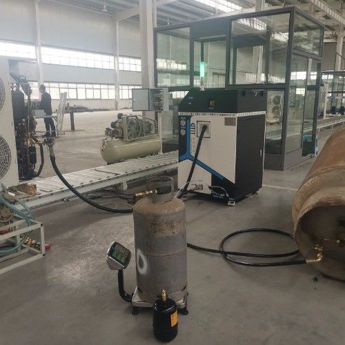 R1233ZD R290 R410A Freon Gas Vacuum Charging Station