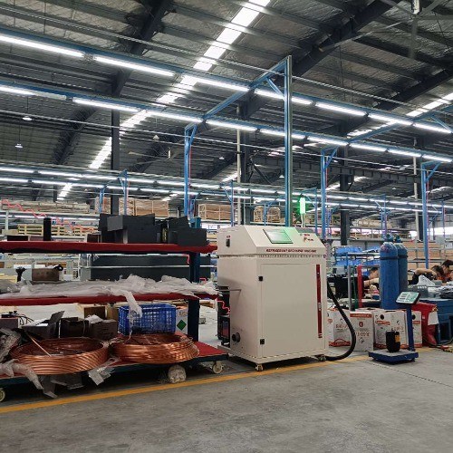 R410a R134a Gas Charging Equipment auto refrigerant Filling Machine