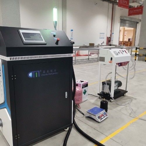 Auto Freon Inhector Gas Charging Station