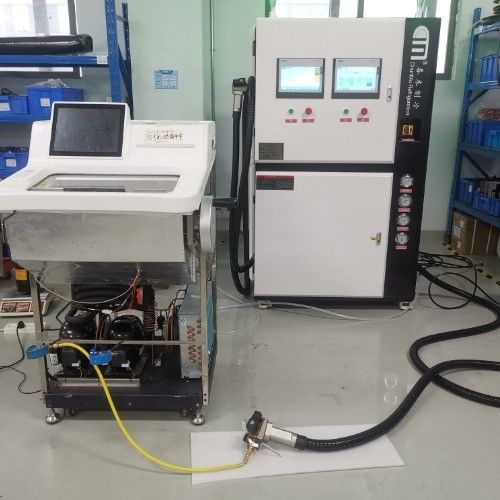 Gas Auto Charging Machine with CM8600 R32 Refrigerant Charging System
