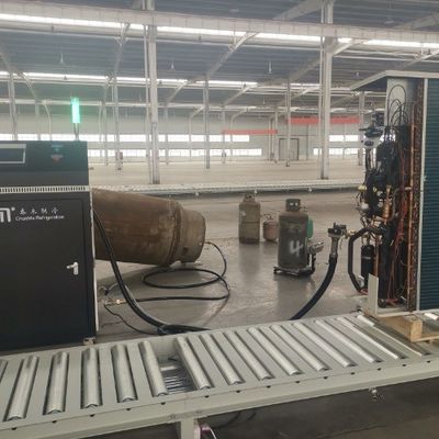 R410a R134a Gas Charging Equipment auto refrigerant Filling Machine